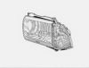 VW 823941029G Headlight
